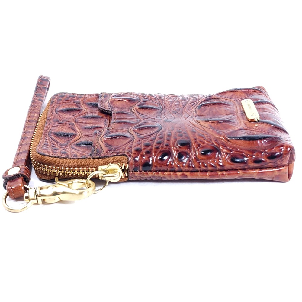 Brahman Universal Wallet Wristlet In Pecan Melbourne Color - Picture 6 of 11